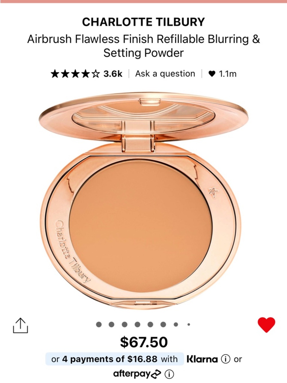 Charlotte Tilbury Powder Makeup